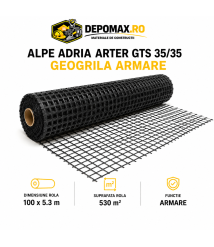 Alpe Adria Arter GTS 35/35 Geogrila de armare 5,3 x 100 m, 530 mp/rola